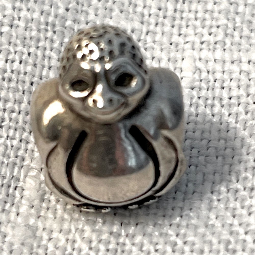 Authentic Pandora Retired Sterling Silver Penguin Charm